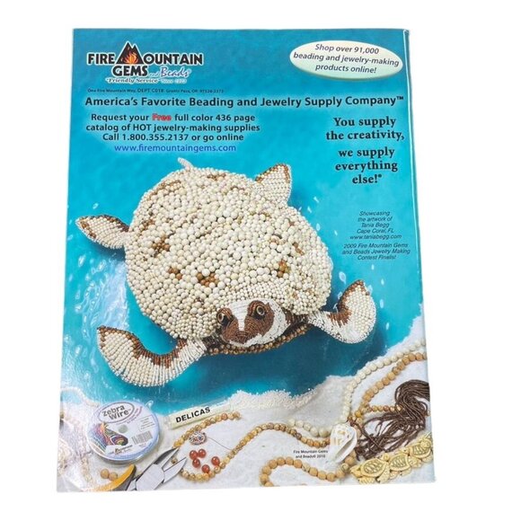 Bead & Button Magazine Jewelry Crafting Book u Aug 2010 Issue 98 7 Exclusive Ear - Picture 3 of 8